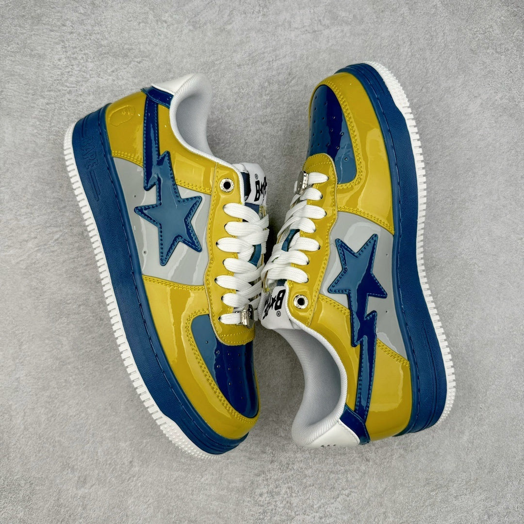 A Bathing Ape Bape Sta Nostalgic Azul Amarillo