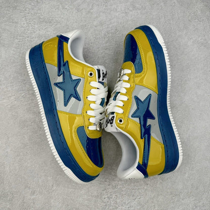A Bathing Ape Bape Sta Nostalgic Azul Amarillo