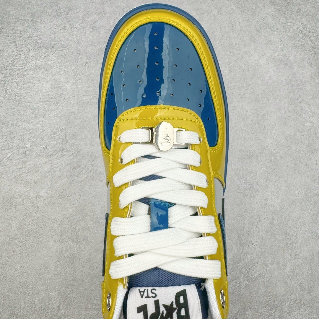 A Bathing Ape Bape Sta Nostalgic Azul Amarillo