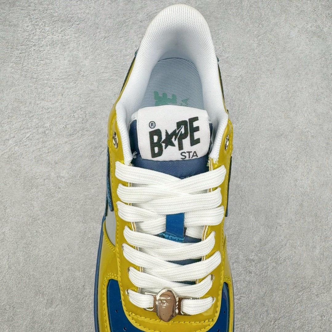 A Bathing Ape Bape Sta Nostalgic Azul Amarillo