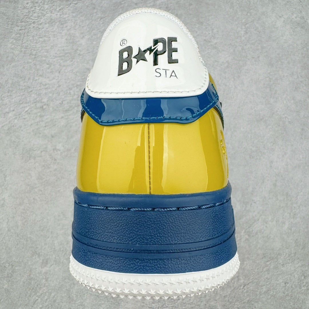 A Bathing Ape Bape Sta Nostalgic Azul Amarillo