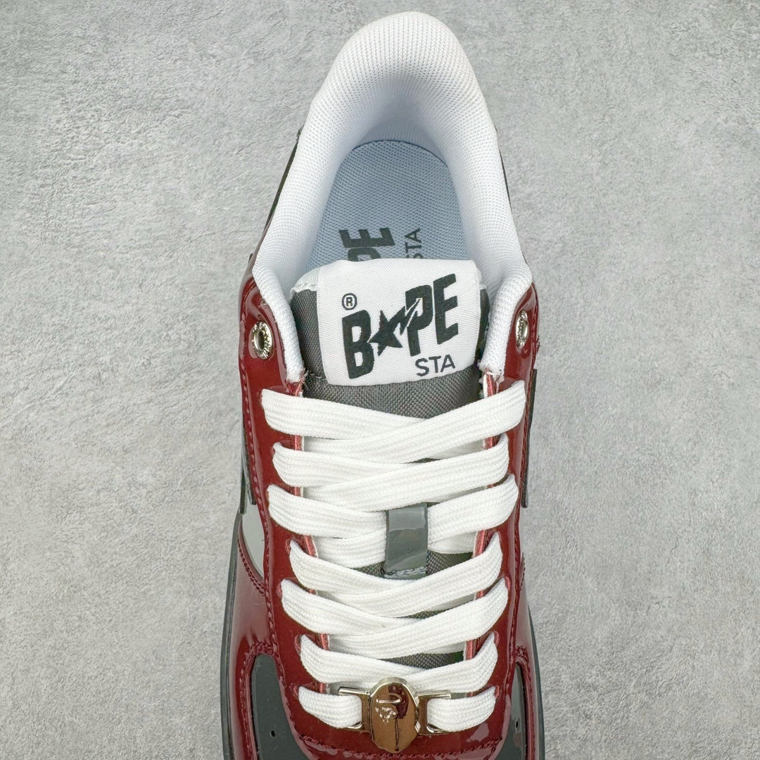 A Bathing Ape Bape Sta Nostalgic Bordó Gris