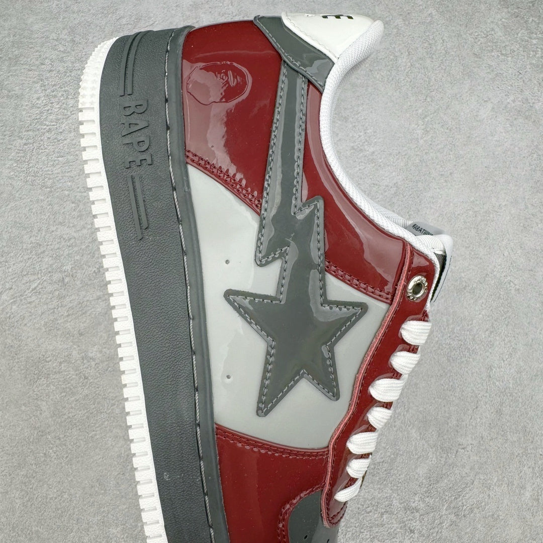 A Bathing Ape Bape Sta Nostalgic Bordó Gris