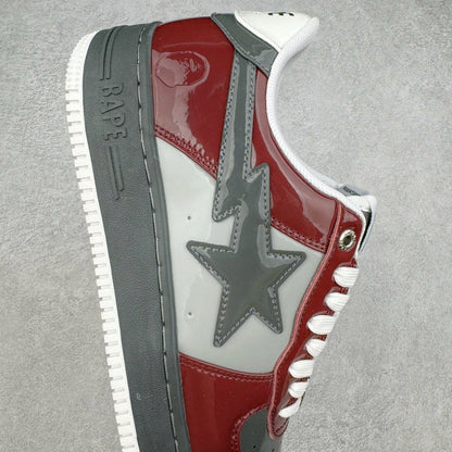 A Bathing Ape Bape Sta Nostalgic Bordó Gris
