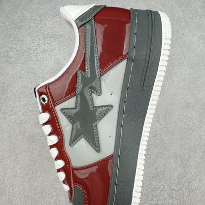 A Bathing Ape Bape Sta Nostalgic Bordó Gris
