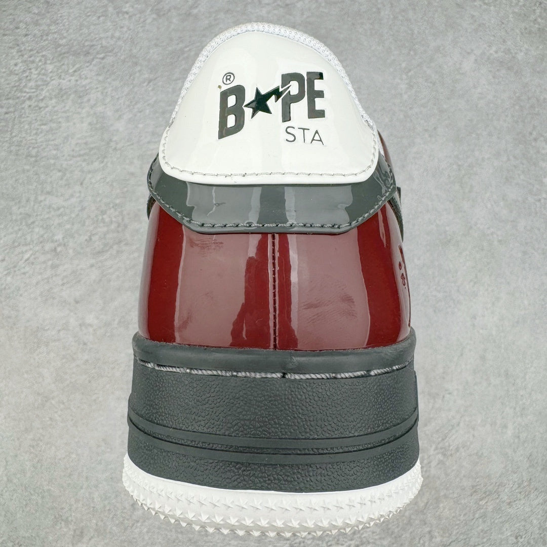 A Bathing Ape Bape Sta Nostalgic Bordó Gris