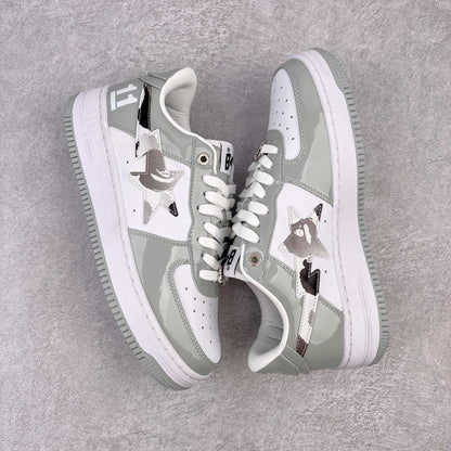 A Bathing Bape Sta Blanco Gris