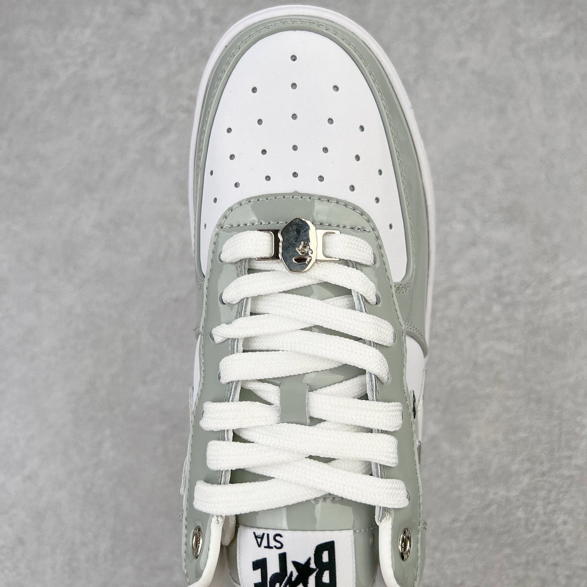 A Bathing Bape Sta Blanco Gris
