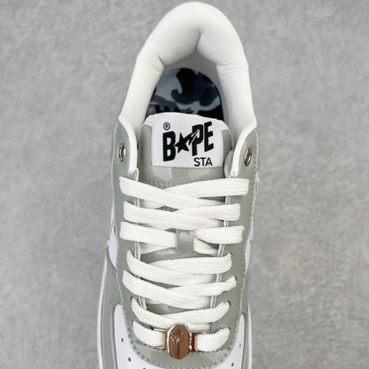 A Bathing Bape Sta Blanco Gris