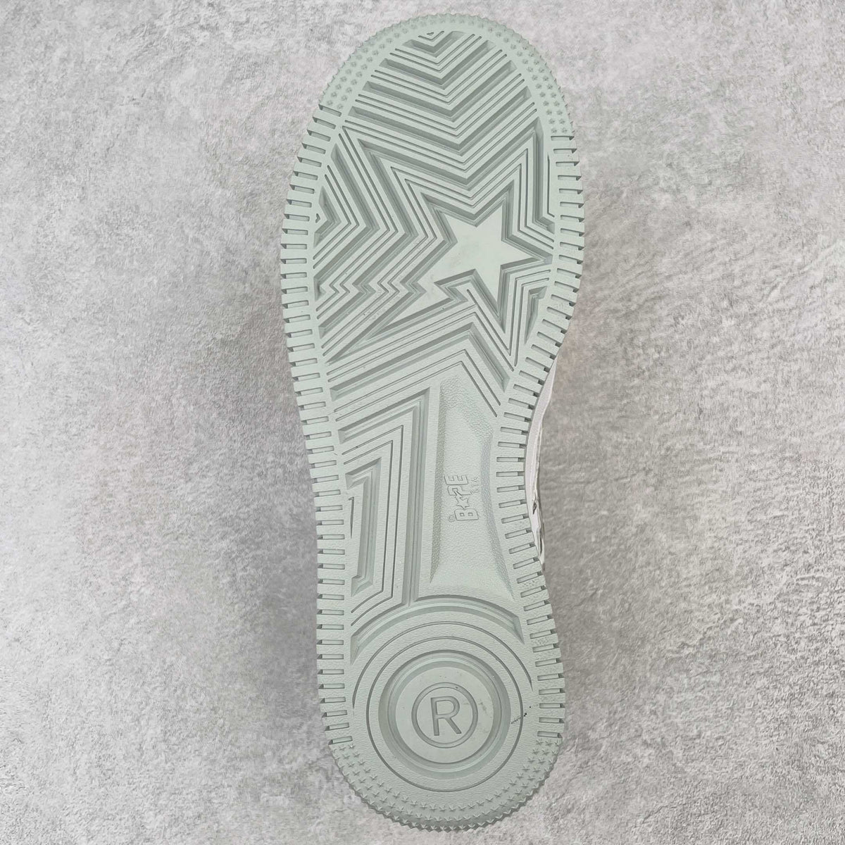 A Bathing Bape Sta Blanco Gris