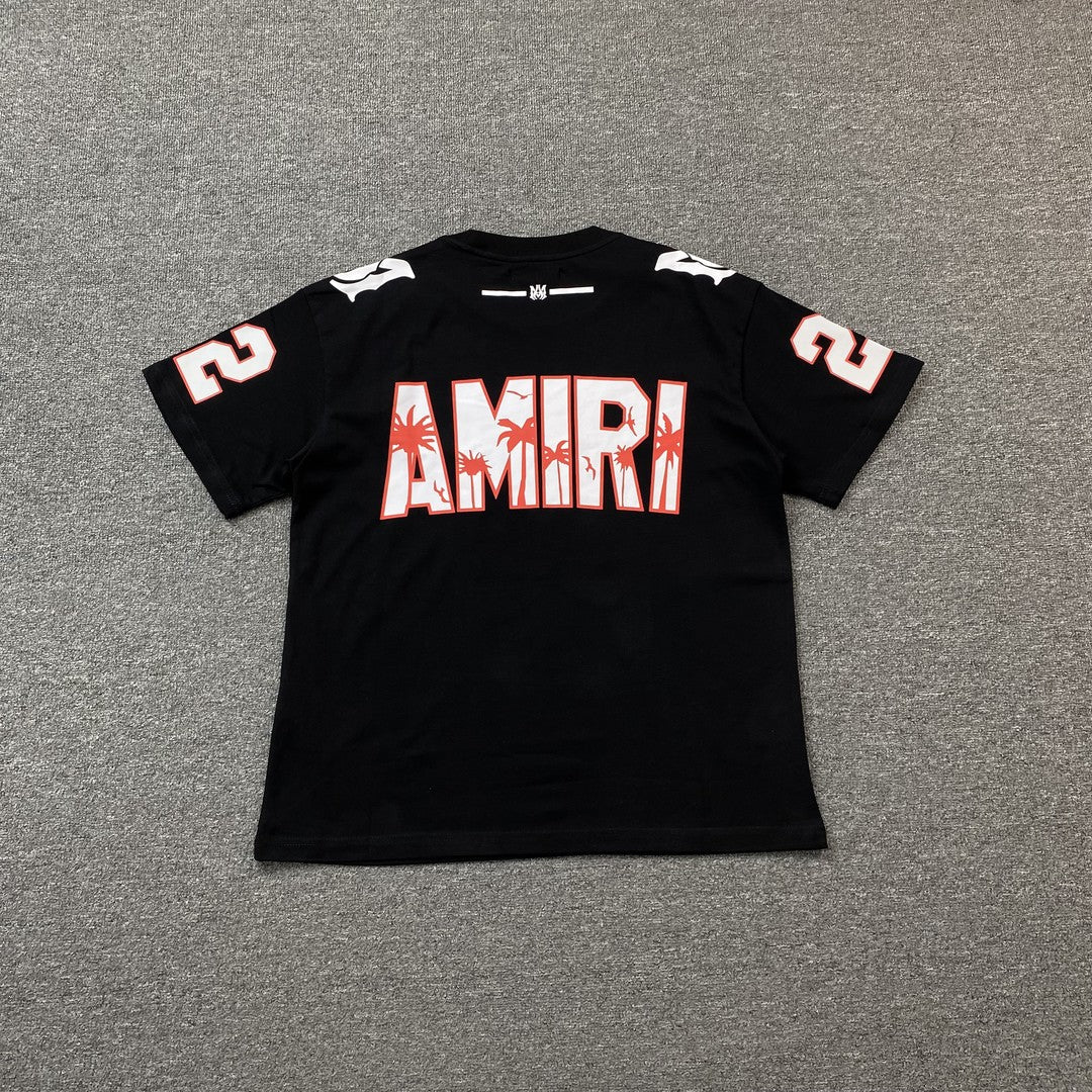 Remera Amiri 22 Football Jersey Negra