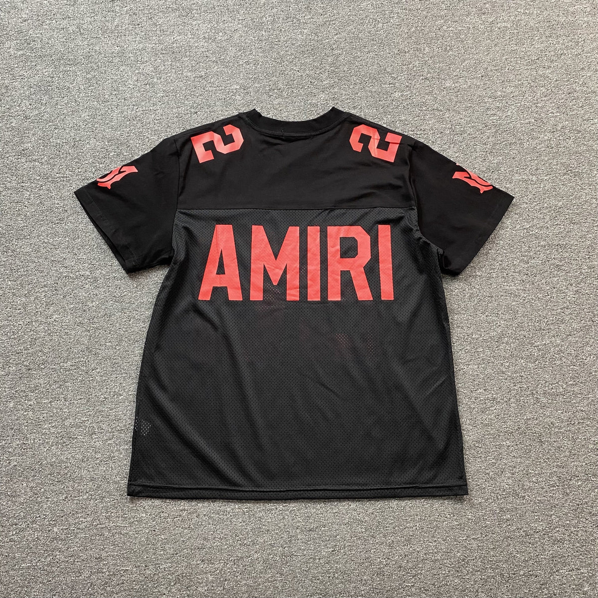 Remera Amiri 22 Football Jersey Negra