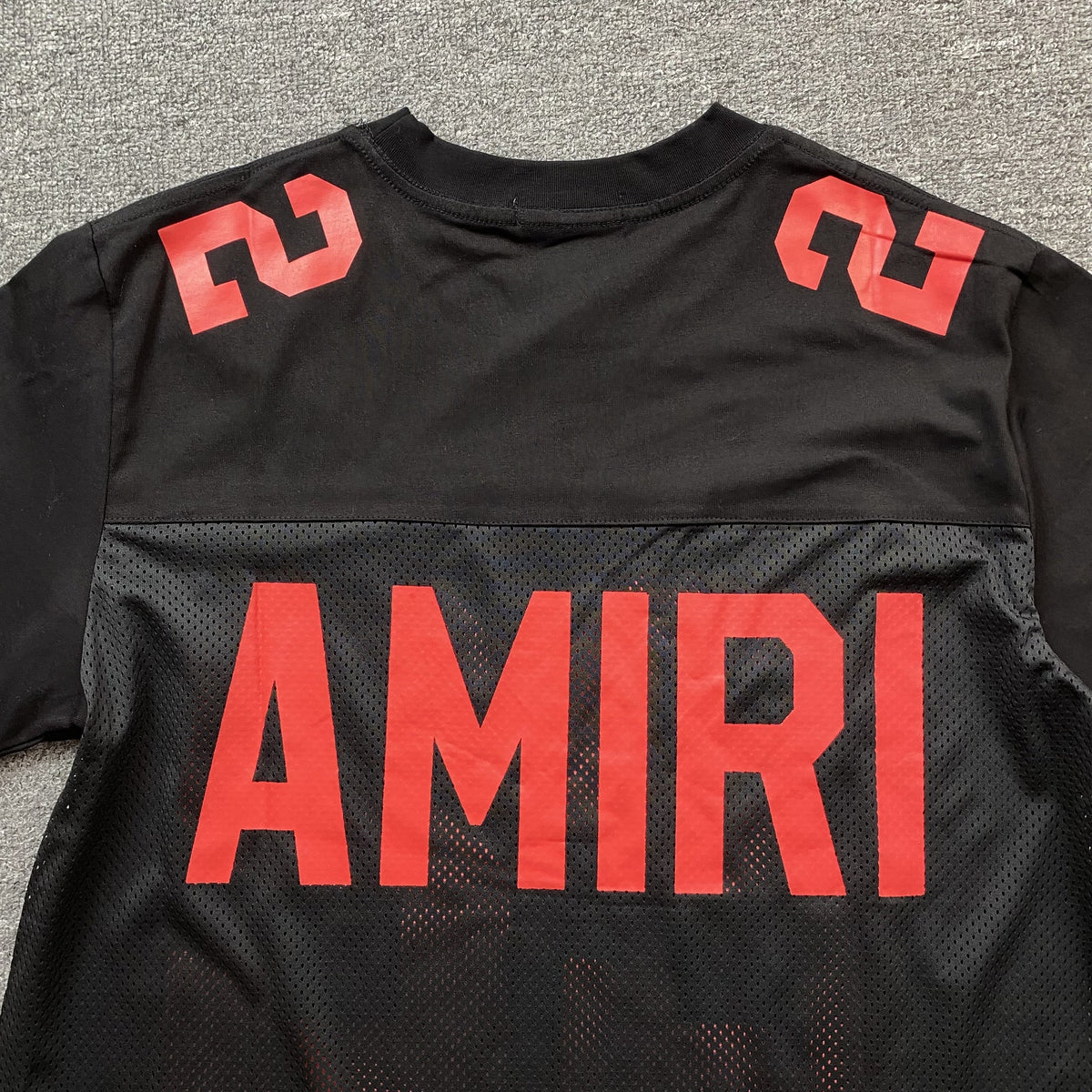 Remera Amiri 22 Football Jersey Negra