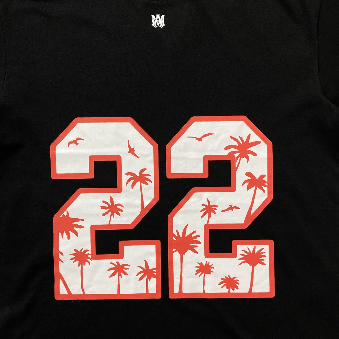Remera Amiri 22 Football Jersey Negra