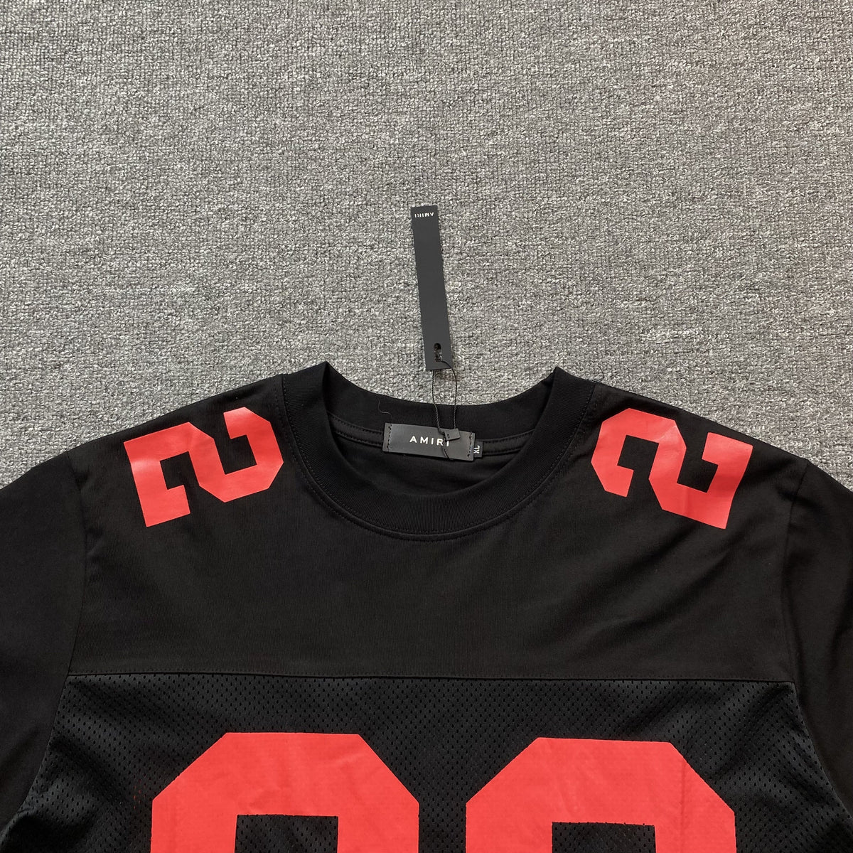Remera Amiri 22 Football Jersey Negra