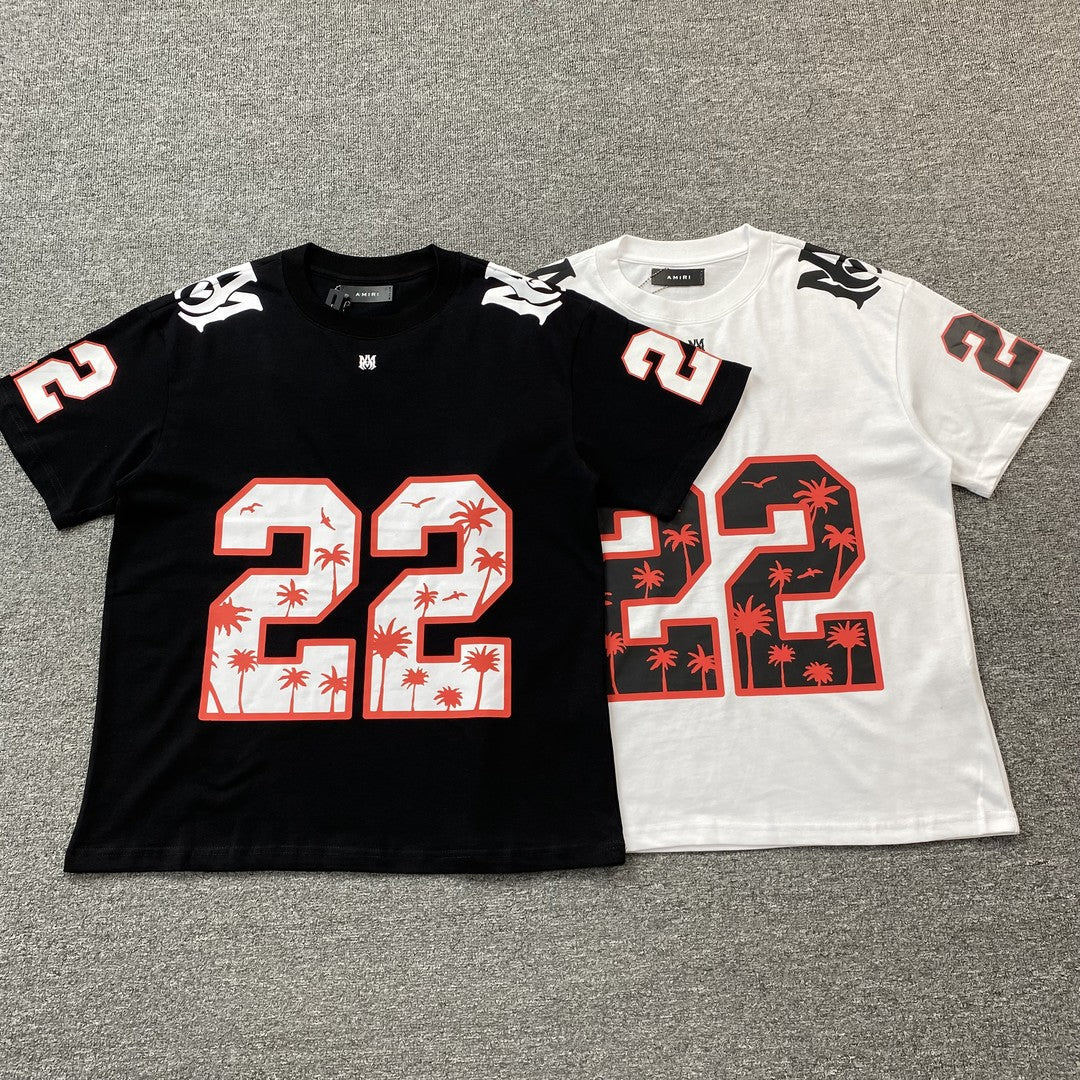 Remera Amiri 22 Football Jersey Negra