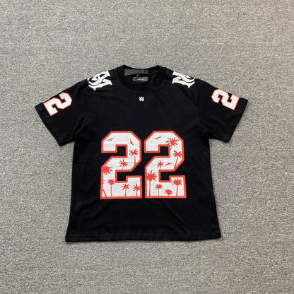 Remera Amiri 22 Football Jersey Negra