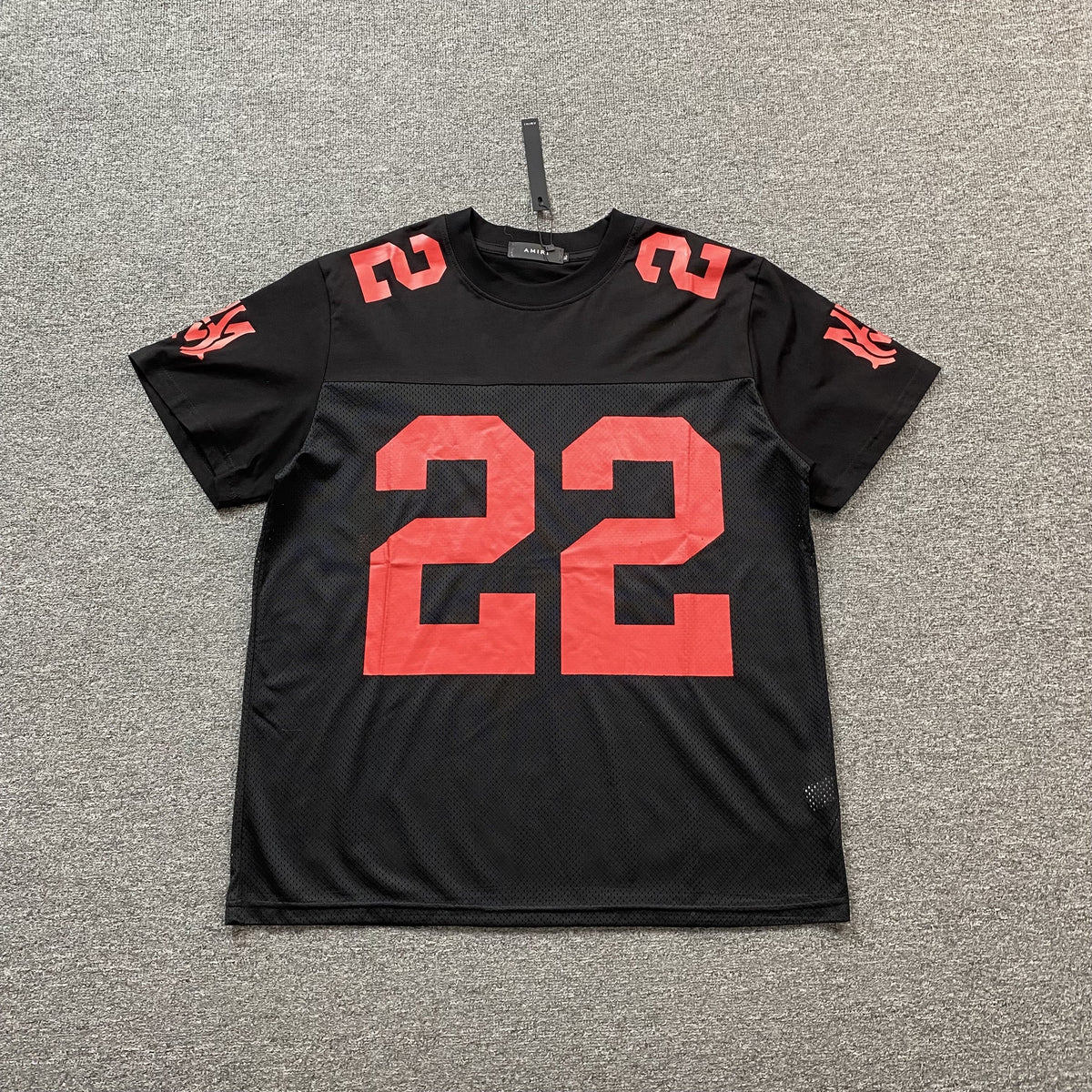 Remera Amiri 22 Football Jersey Negra