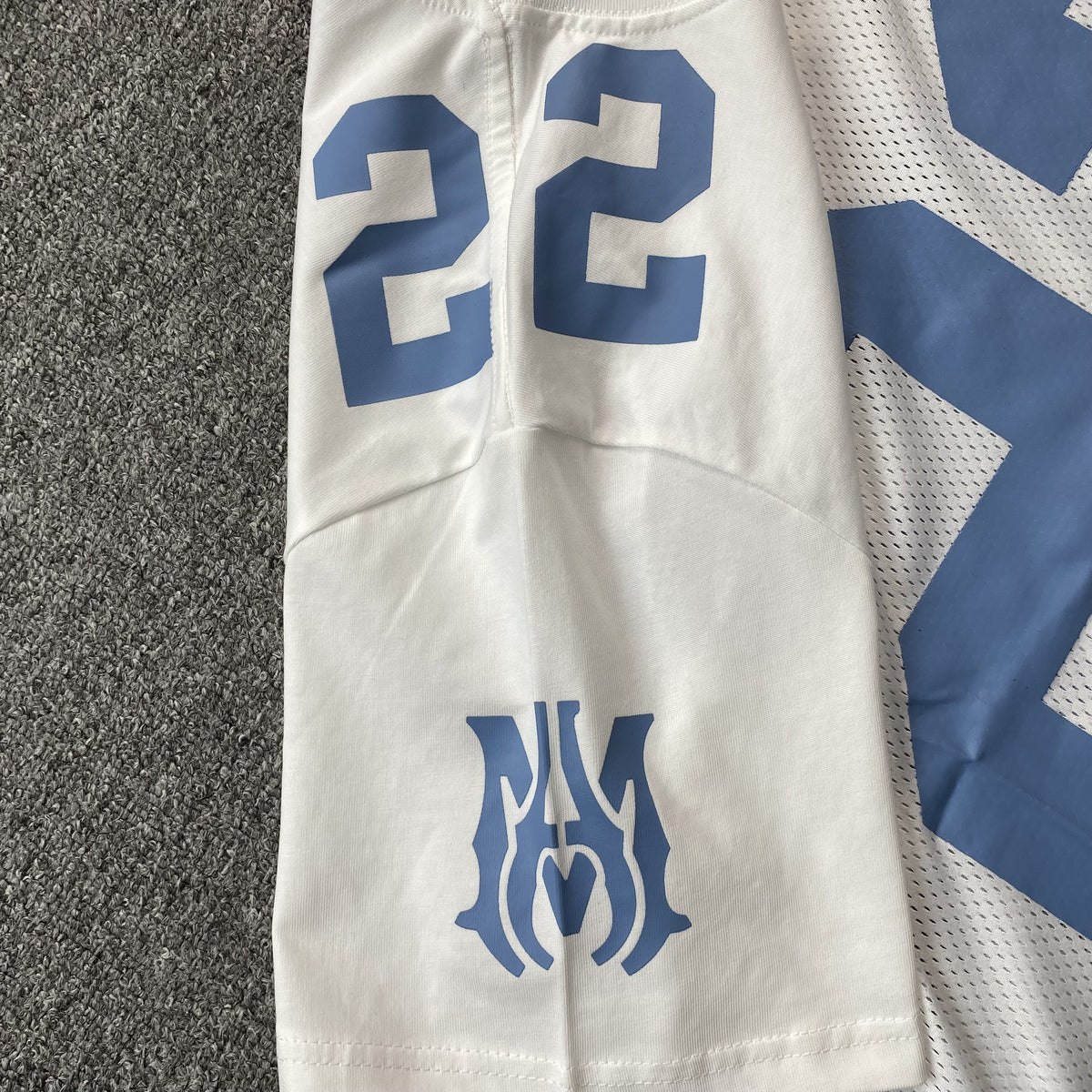 Remera Amiri 22 Football Jersey Blanca