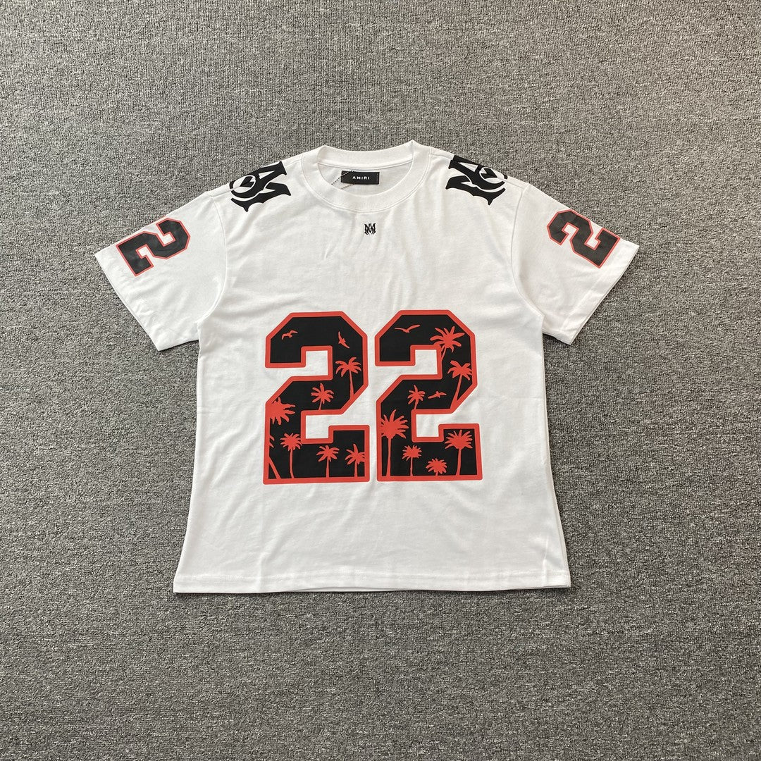 Remera Amiri 22 Football Jersey Blanca