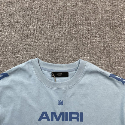 Remera Amiri 22 Skater Azul Celeste