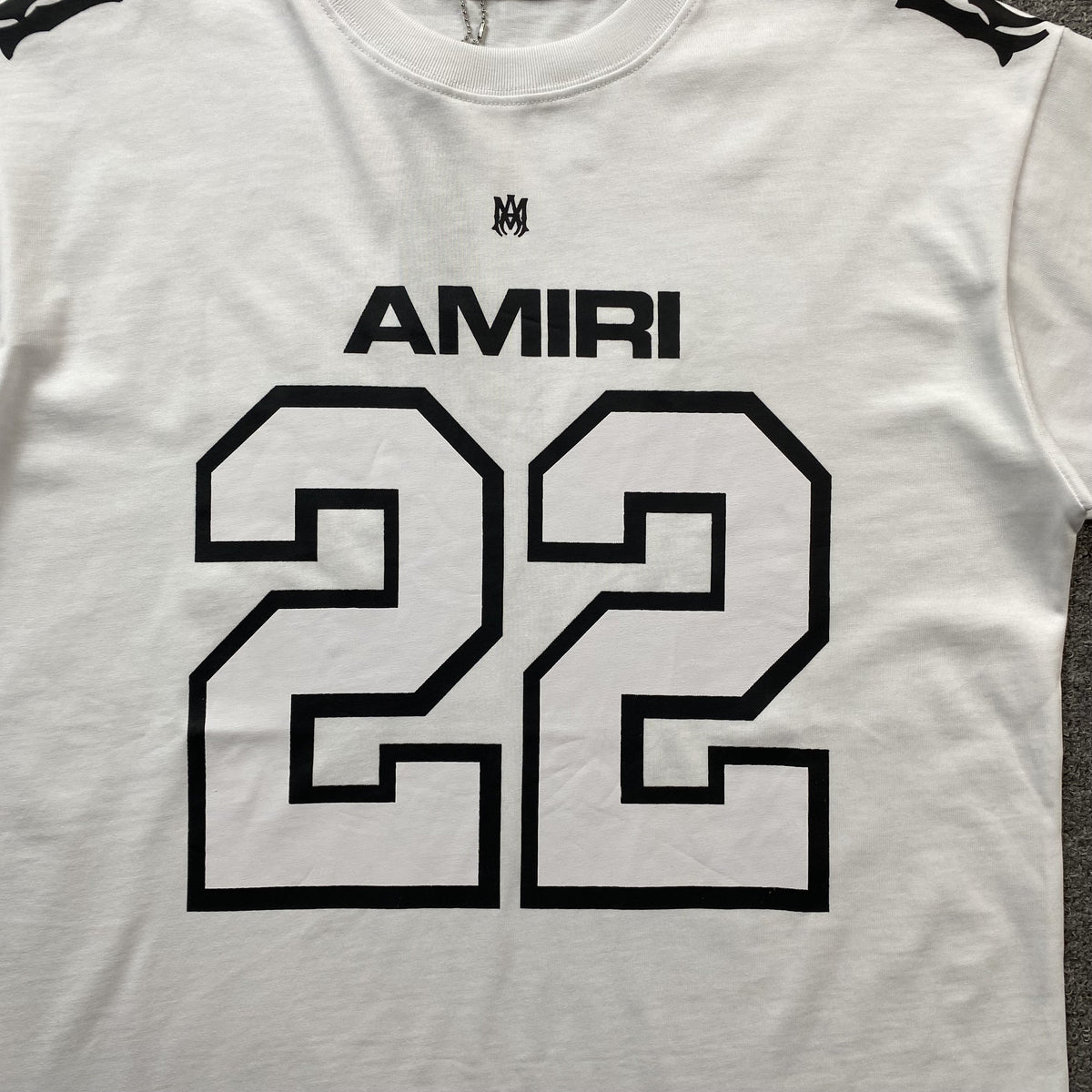 Remera Amiri 22 Skater Blanca
