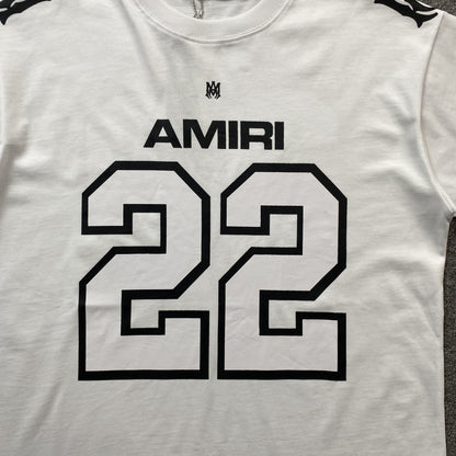 Remera Amiri 22 Skater Blanca