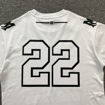 Remera Amiri 22 Skater Blanca