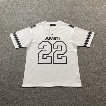 Remera Amiri 22 Skater Blanca