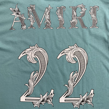 Remera Amiri 22 Celeste