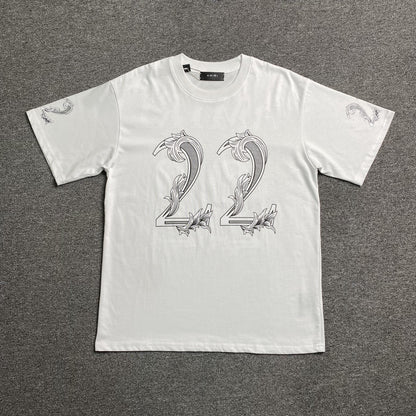 Remera Amiri 22 Blanca