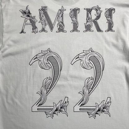 Remera Amiri 22 Blanca