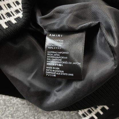 Campera Amiri Always On Point Bomber Negra