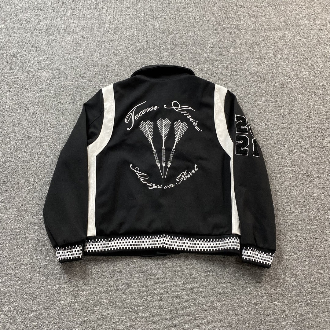 Campera Amiri Always On Point Bomber Negra