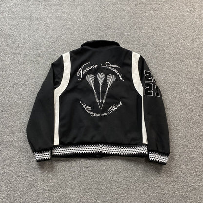 Campera Amiri Always On Point Bomber Negra