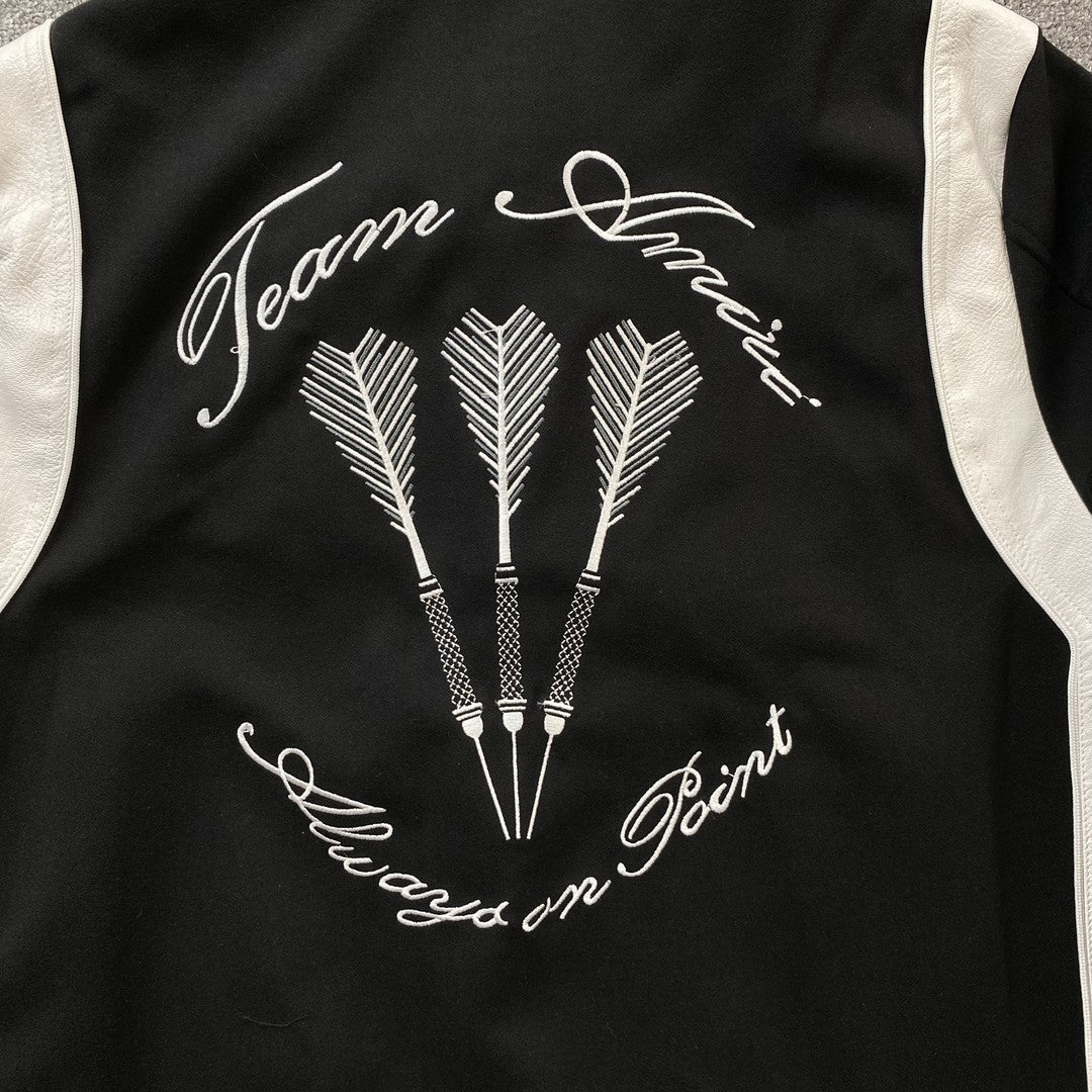 Campera Amiri Always On Point Bomber Negra