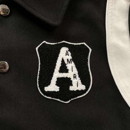Campera Amiri Always On Point Bomber Negra