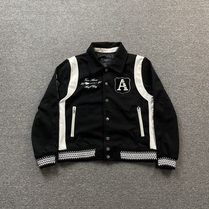 Campera Amiri Always On Point Bomber Negra