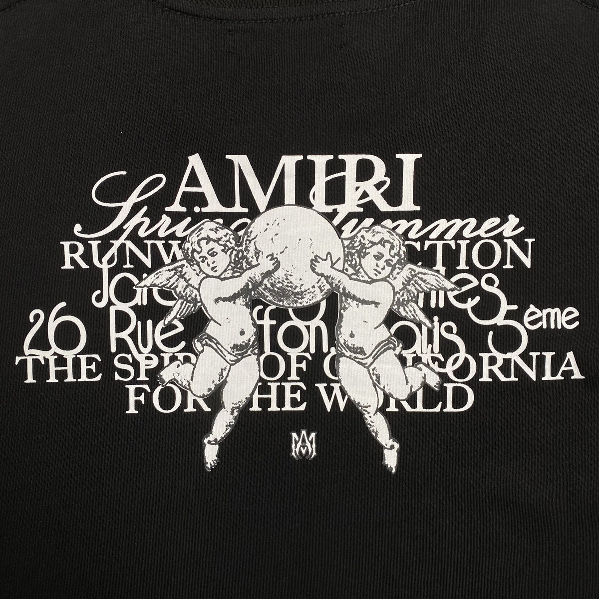 Remera Amiri Angels Negra