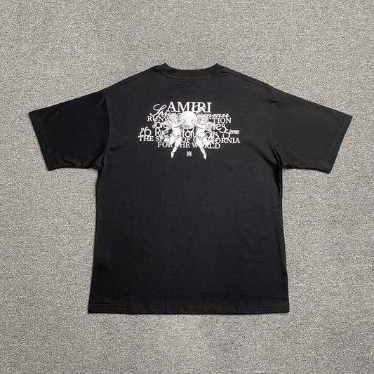 Remera Amiri Angels Negra