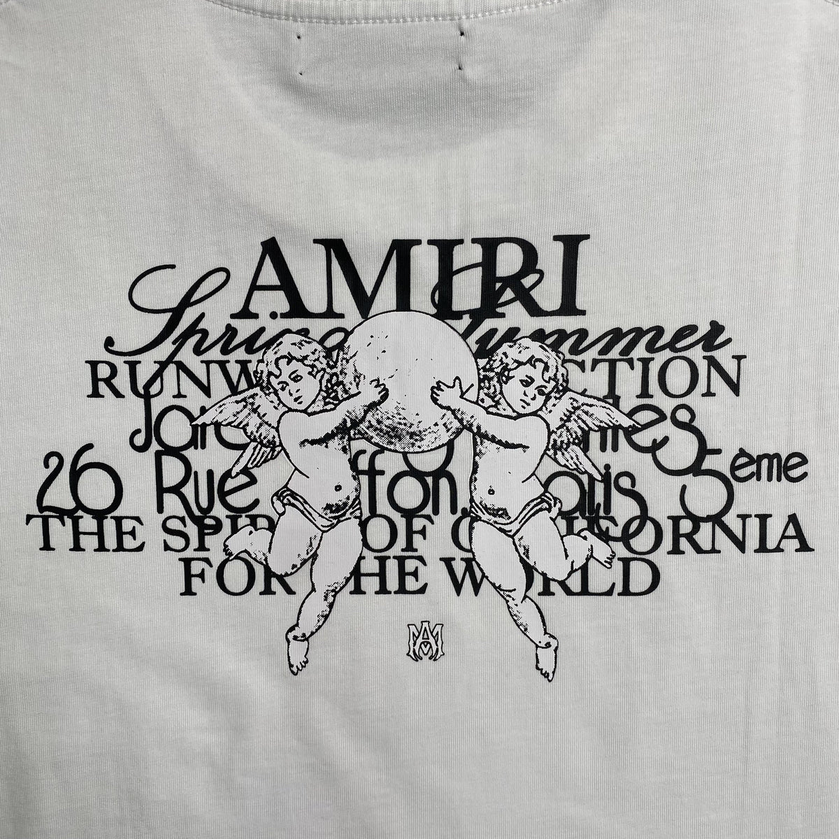 Remera Amiri Angels Blanca