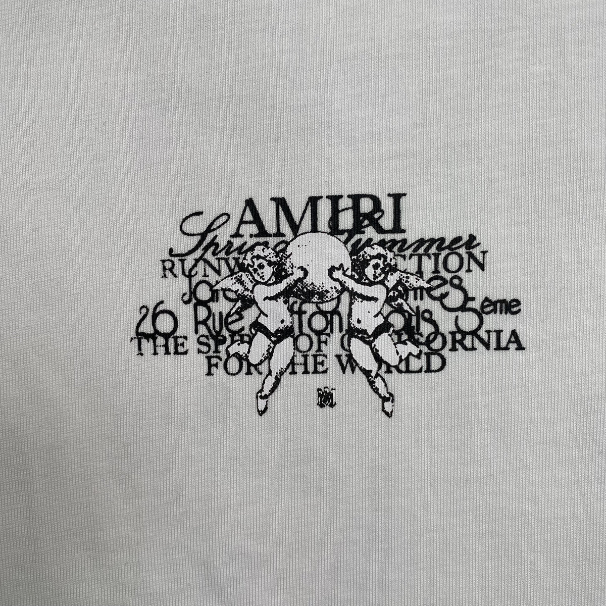 Remera Amiri Angels Blanca