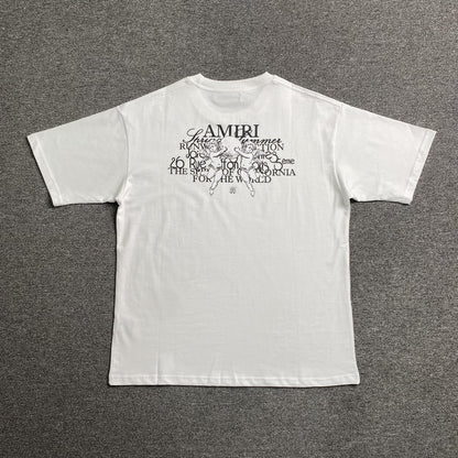 Remera Amiri Angels Blanca