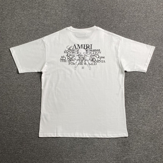 Remera Amiri Angels Blanca