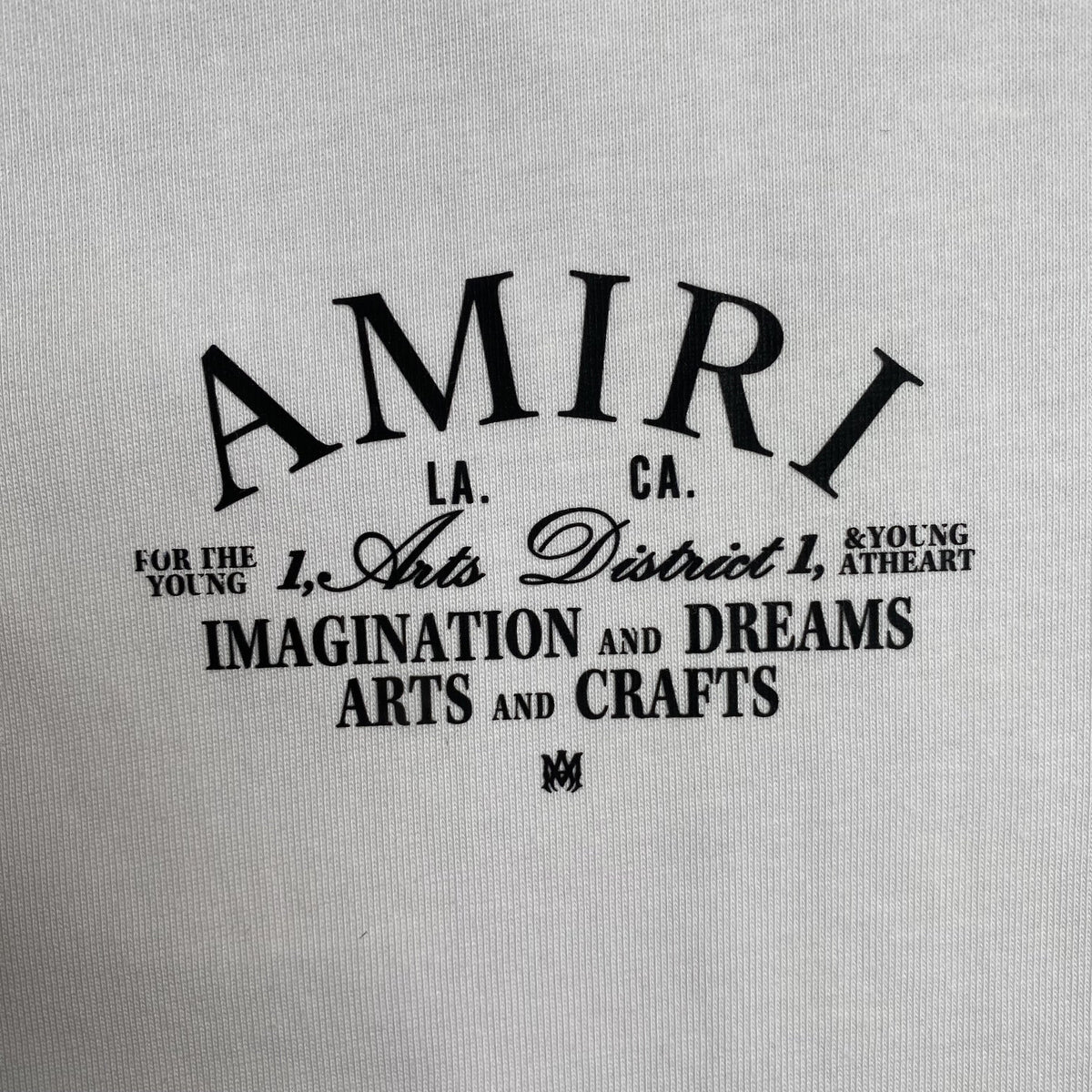 Remera Amiri Arts District Blanca