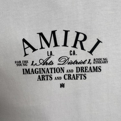 Remera Amiri Arts District Blanca