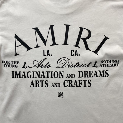 Remera Amiri Arts District Blanca