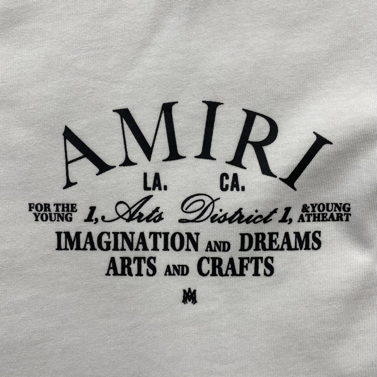 Remera Amiri Arts District Blanca