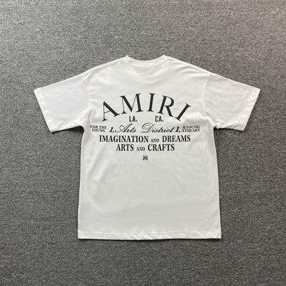 Remera Amiri Arts District Blanca