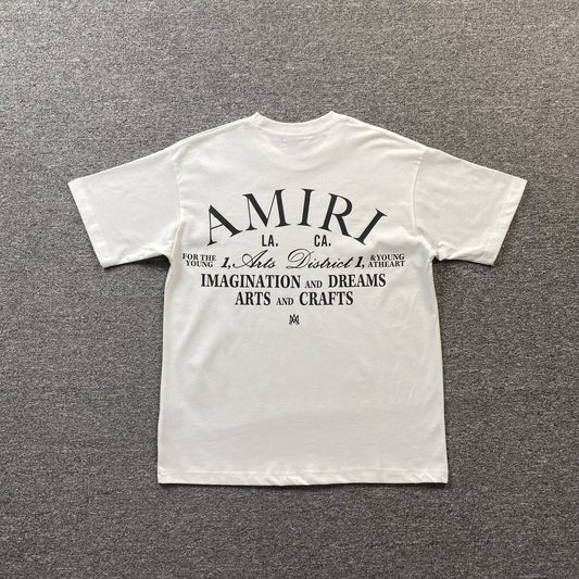 Remera Amiri Arts District Blanca